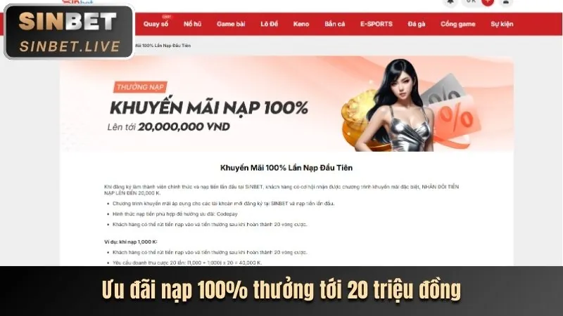 Khuyến mãi nạp lại hàng ngày/tuần tại keobong88